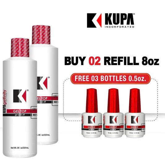 GEL TOP KUPA Bundle 8oz Free 3 Size 0.5oz