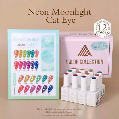 LavaGel Neon Moonlight Cat Eye 12 Colors