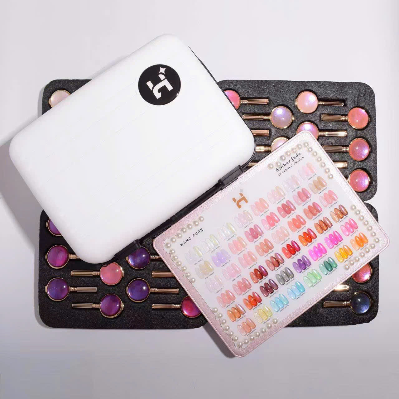 Hang Pure Amber Jade 48 Colors (01- 48)