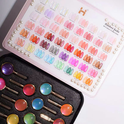Hang Pure Amber Jade 48 Colors (01- 48)