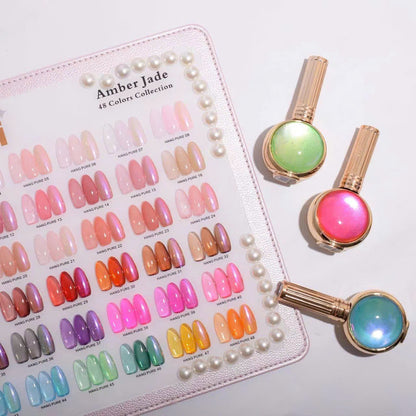 Hang Pure Amber Jade 48 Colors (01- 48)