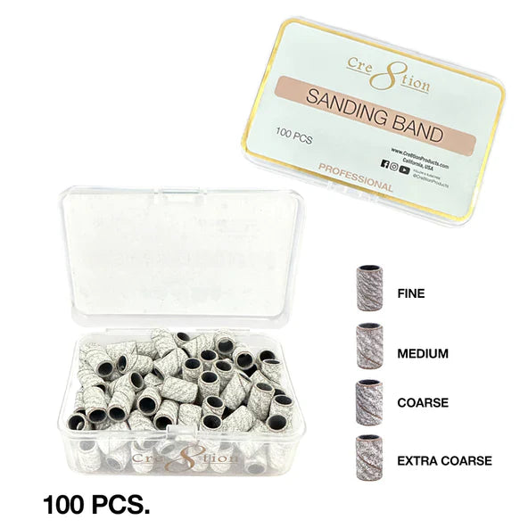 Cre8tion Zebra Sanding Band, NEW, X-COARSE (Pk: 100 pcs/box, 200 boxes/case)